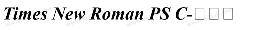 Times New Roman PS C字体转换 Times New Roman PS C字体转换